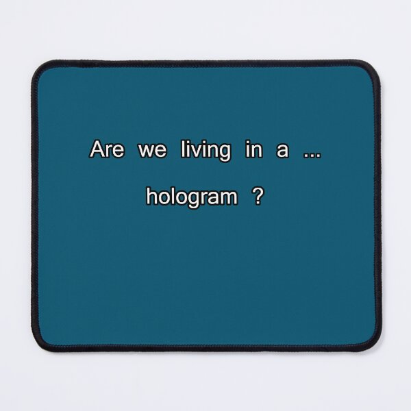 Item preview, living hologram, inscription, question designed and sold by neurostructure.