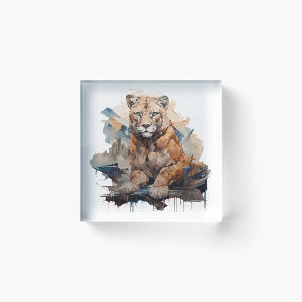 Item preview, Graffiti Style Mountain Lion | Mountain Lion Lovers designed and sold by DarcoDesigns.