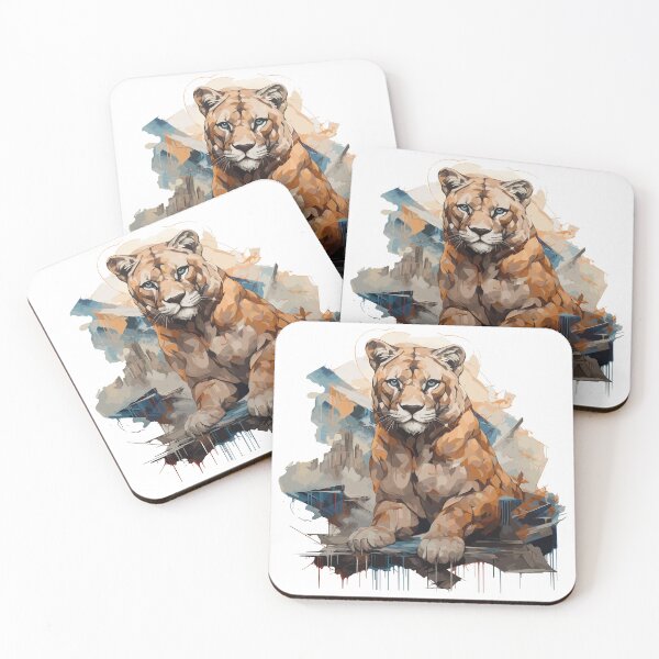 Item preview, Graffiti Style Mountain Lion | Mountain Lion Lovers designed and sold by DarcoDesigns.