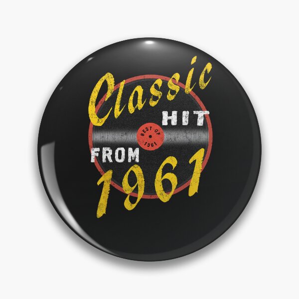 Artikelvorschau, Klassischer Hit aus dem Jahr 1961 auf Vinyl – „Born In 1961 Vintage Birthday“. entworfen und verkauft von MerciMercure.