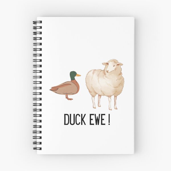 Item preview, Duck Ewe! - Funny Duck Sheep (Light) designed and sold by DavidsDucks.