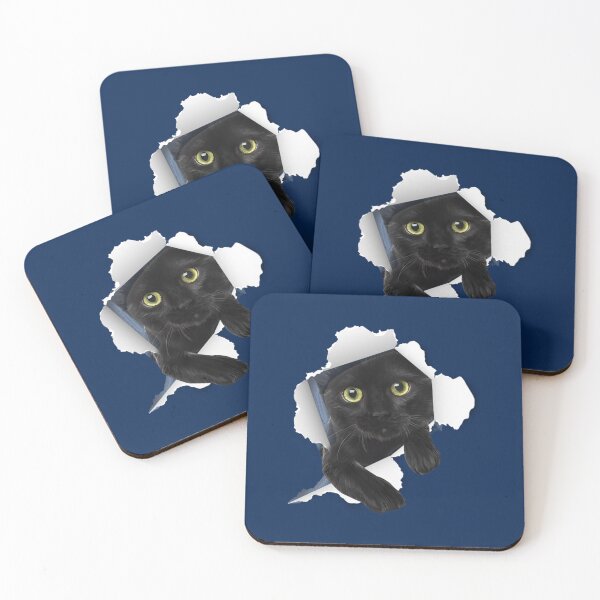 Item preview, Black Cat Torn  designed and sold by neslow.