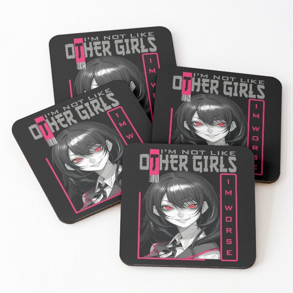 Item preview, IM NOT LIKE OTHER GIRLS IM WORSE v3 - ANIME STYLE | FUNNY MEMES ANIME designed and sold by Rude Bot.