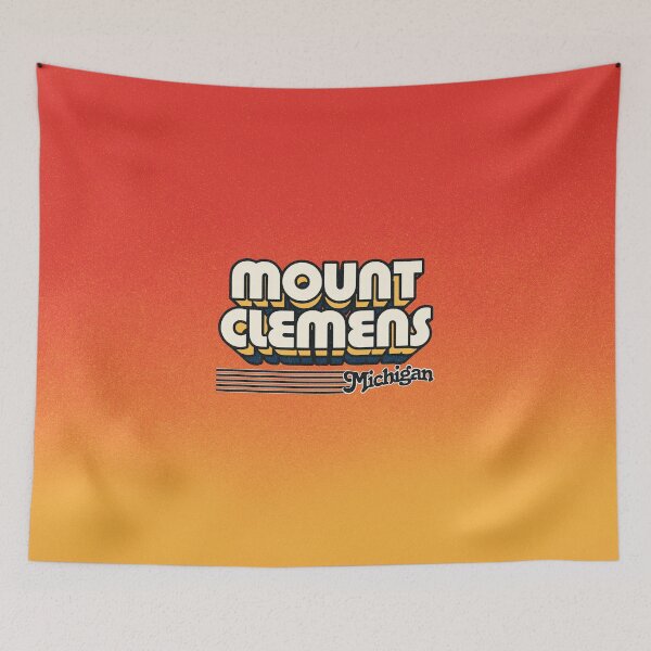 Item preview, Mount Clemens, Michigan | Retro Stripes designed and sold by retroready.