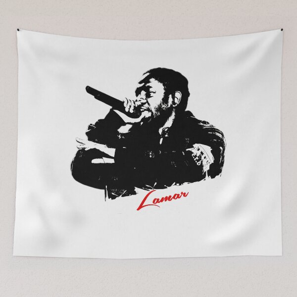 Item preview, Kendrick black and white designed and sold by ManagerAzure.