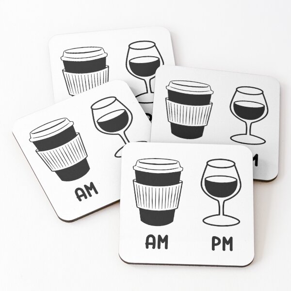 Item preview, coffee and wine designed and sold by NIKOMI STUDIO.