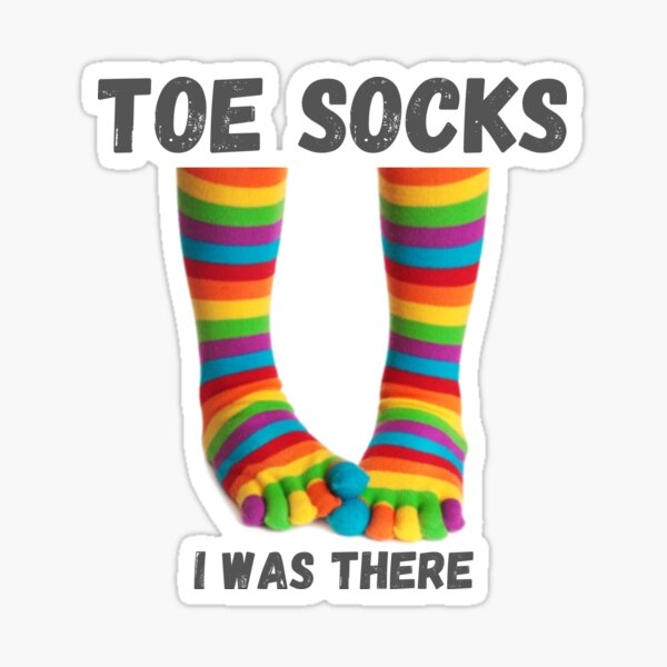Item preview, Toe socks - I was there designed and sold by By Nayla.
