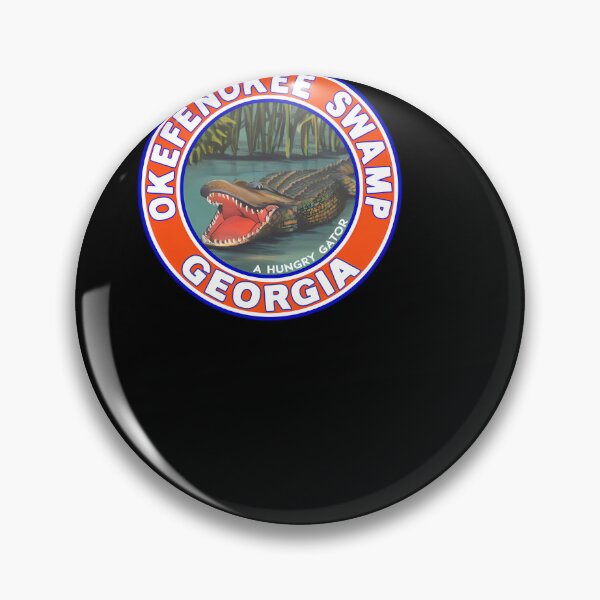 Item preview, Okefenokee Swamp Georgia Vintage Alligator Gator Travel  	 designed and sold by thccfgsobvm30.