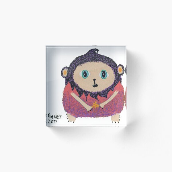 Monkey Acrylic Block