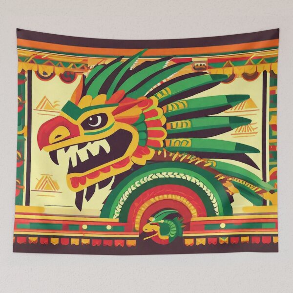 Item preview, Quetzalcoatl 08 designed and sold by AIfolklore.