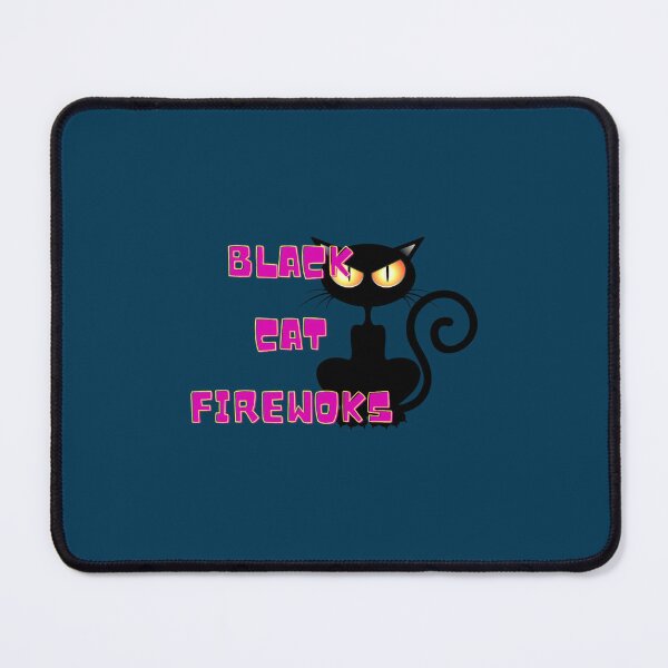 Item preview, Retro Black Cat Retro Fireworks designed and sold by neslow.