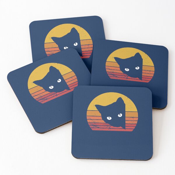 Item preview, Vintage Eighties Style Cat Retro Distressed Design Funny(1) designed and sold by neslow.