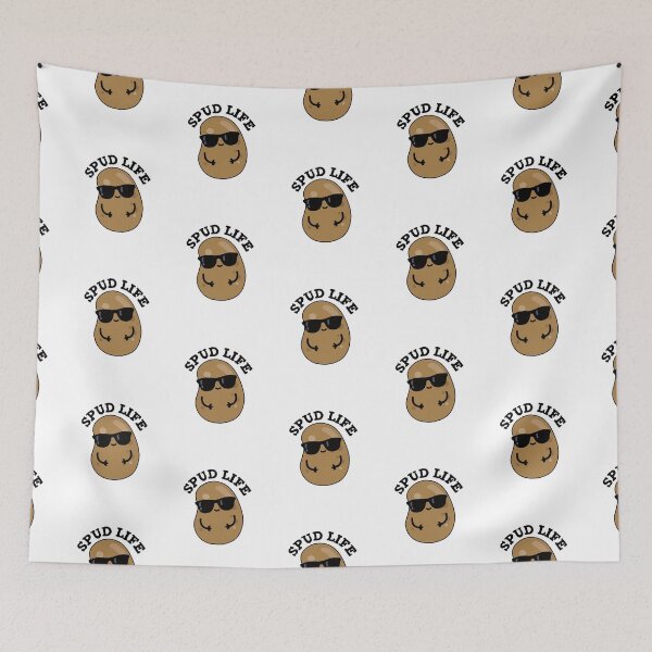 Item preview, Spud Life Funny Potato Puns  designed and sold by punnybone.