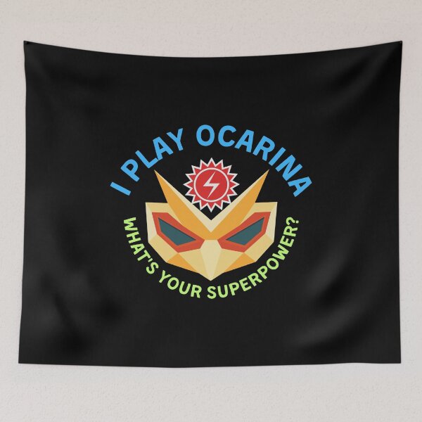 Item preview, Ocarina Player - I Play Ocarina What's Your Superpower designed and sold by ojdart.