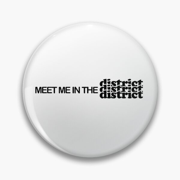 Item preview, meet me in the district designed and sold by EmeraldeaArt.
