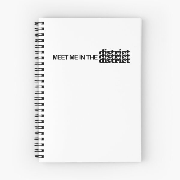 Item preview, meet me in the district designed and sold by EmeraldeaArt.