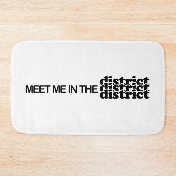 Item preview, meet me in the district designed and sold by EmeraldeaArt.