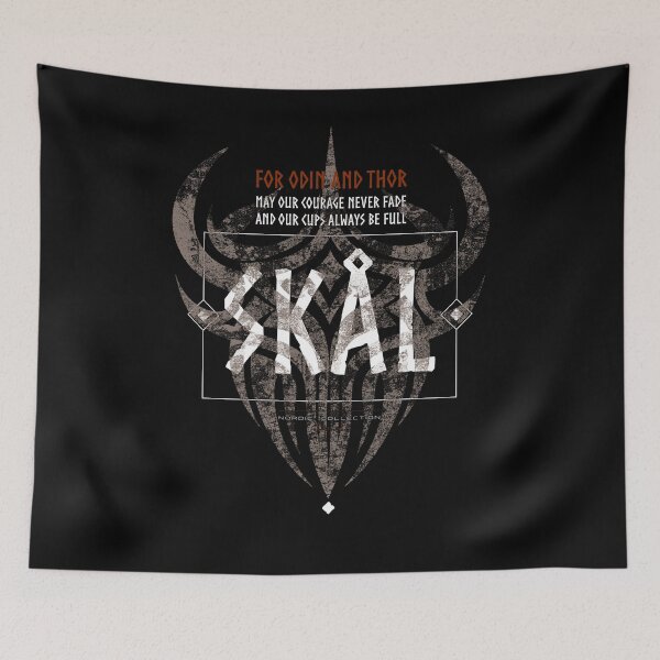 Item preview, SKAL - toast to Odin and Thor (Norse mythology) designed and sold by utopio-art.