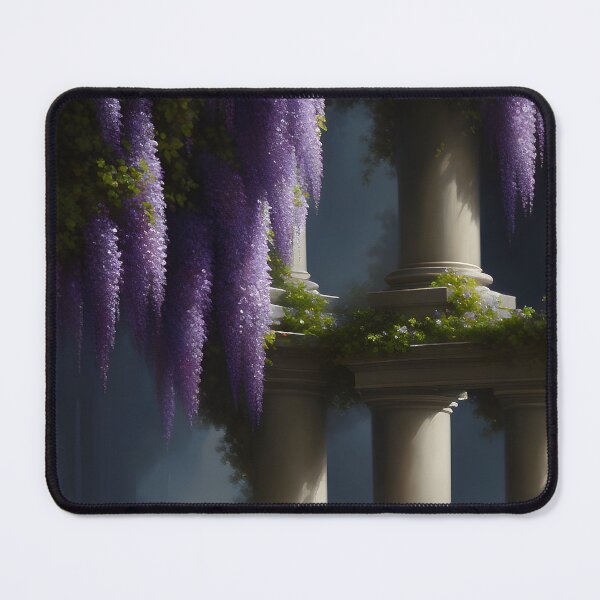 Item preview, Purple Wisteria in Bloom - Regency Era Vintage Wisteria Blossoms - Regencycore 1 of 4 designed and sold by Beachy.