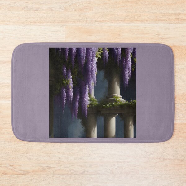 Item preview, Purple Wisteria in Bloom - Regency Era Vintage Wisteria Blossoms - Regencycore 1 of 4 designed and sold by Beachy.