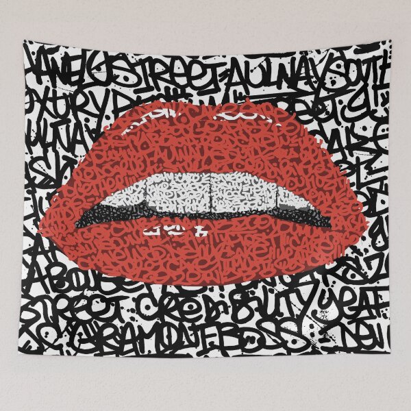Aperçu de l'œuvre STREET LIP créée et vendue par CAKESTREET93.