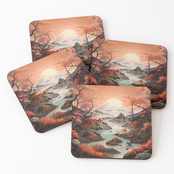Item preview, Japanese Landscape - Mount Fuji, Japan During the Edo Period designed and sold by solrevolver.