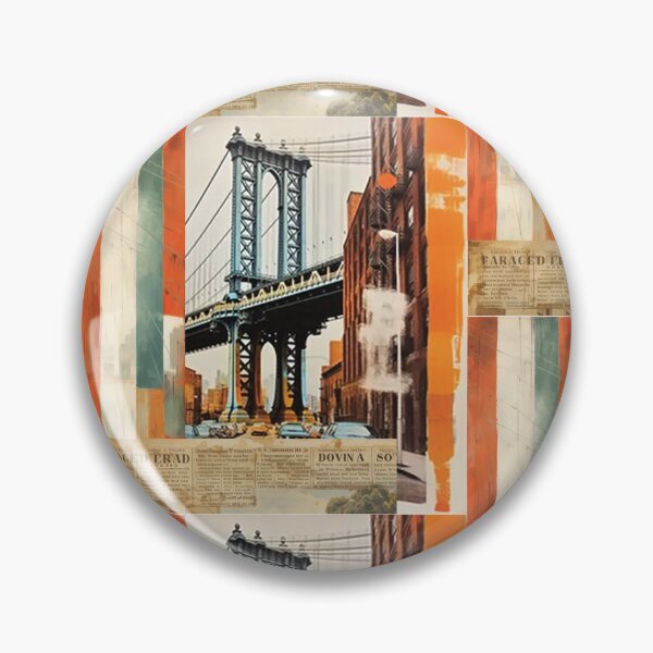 Item preview, New York City Art Prints, Wall Art, Retro Canvas Art designed and sold by ShaneUFO.
