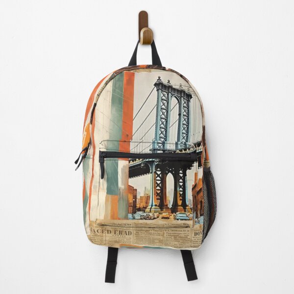 Item preview, New York City Art Prints, Wall Art, Retro Canvas Art designed and sold by ShaneUFO.