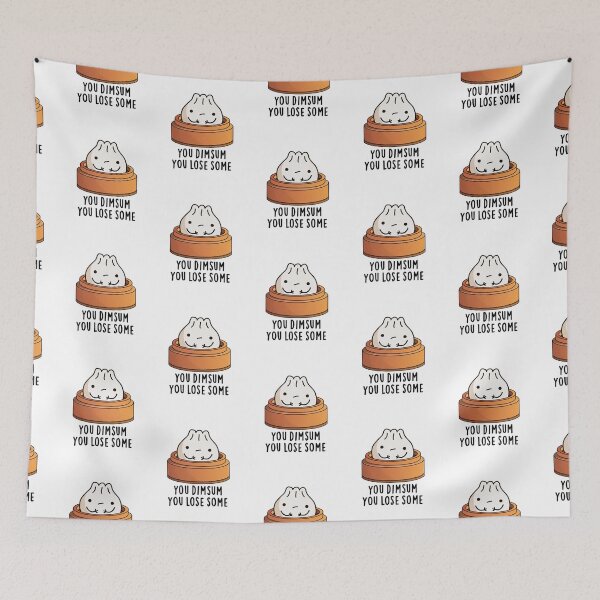 Item preview, You Dimsum You Lose Some Funny Food Puns  designed and sold by punnybone.
