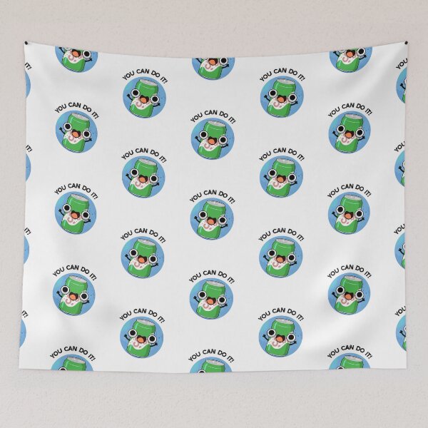Item preview, You Can Do It Funny Soda Pop Puns  designed and sold by punnybone.