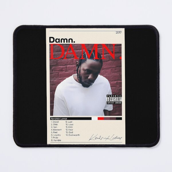 Item preview, Kendrick Lamar | Damn | Kendrick Lamar Damn Tracklist | Album Cover | Print | Wall Art | Home Decor designed and sold by ManagerAzure.