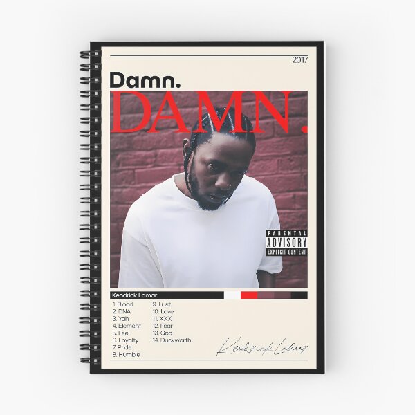 Item preview, Kendrick Lamar  | Damn  | Kendrick Lamar  Damn Tracklist | Album Cover  |  Print | Wall Art | Home Decor designed and sold by ManagerAzure.