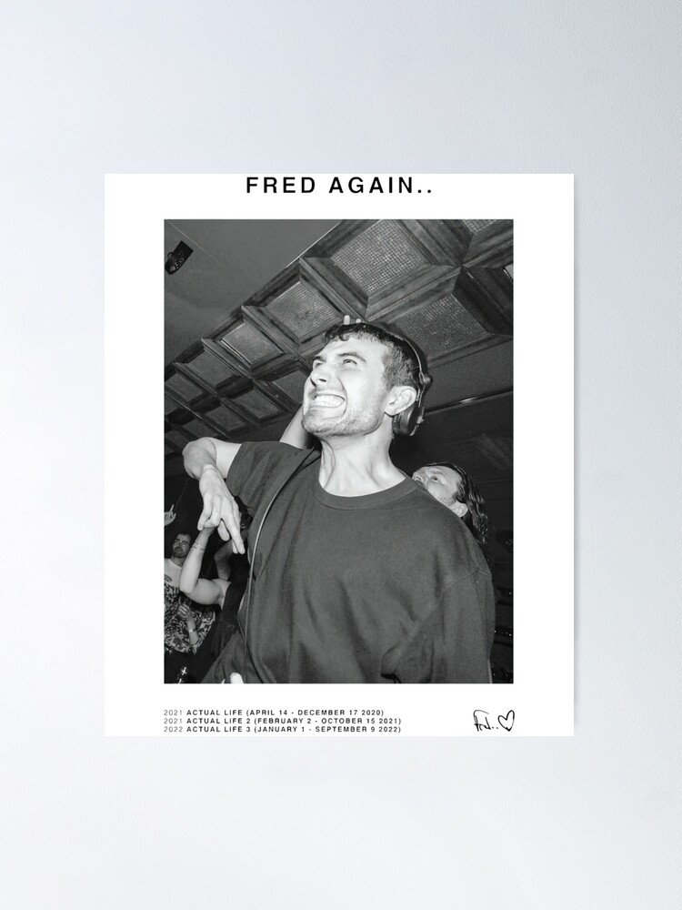 Fred again.. ポスター？zine? ステッカー　カード　セット fposter,medium,wall_texture,