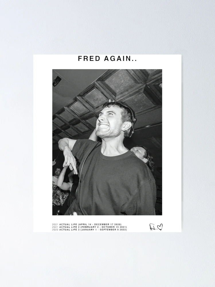 Fred again.. ポスター？zine? ステッカー　カード　セット fposter,small,wall_texture,