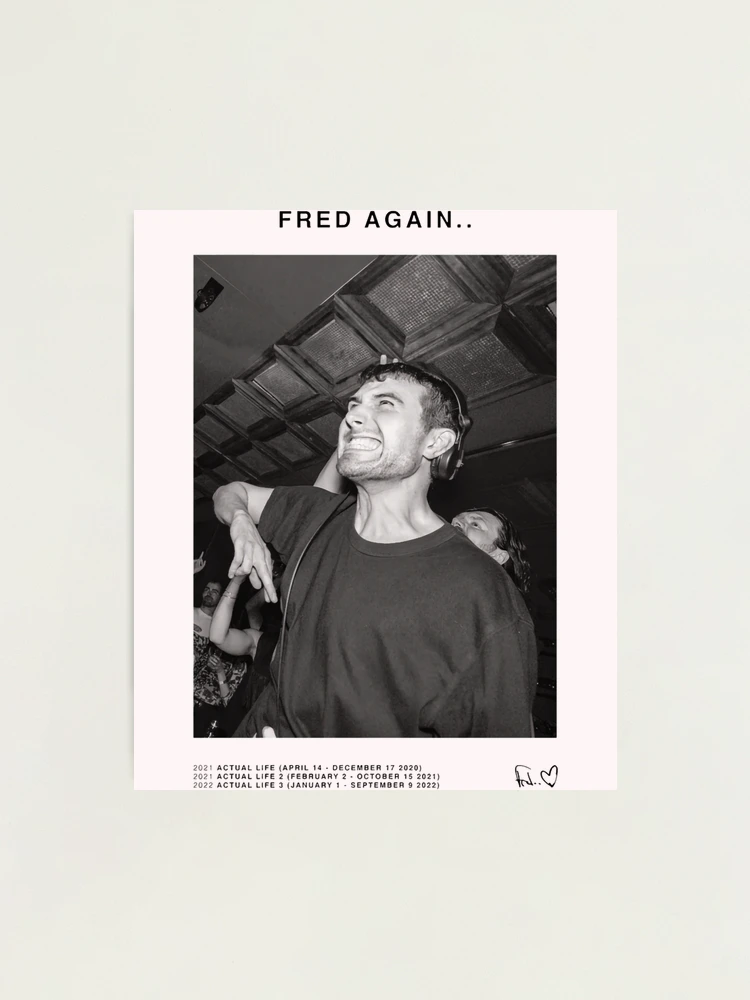 fred again.. ポスターブックレット Fred again USB Print - Signed LTD Edition PRESALE LE300 | eBay