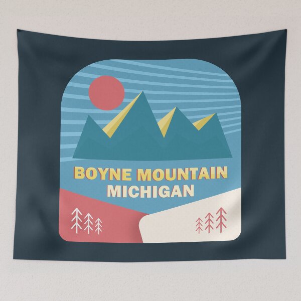 Item preview, Boyne Mountain Michigan designed and sold by AdventureModa.