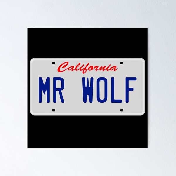 Mr Wolf Pulp Fiction Wall Art for Sale