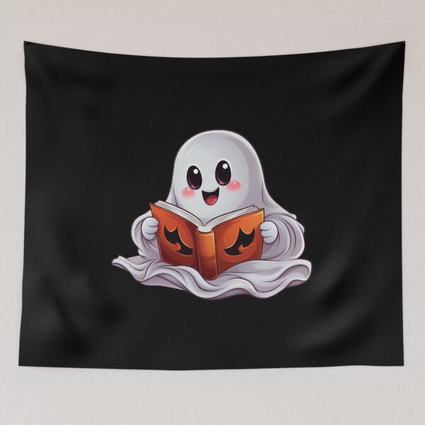 Item preview, cute halloween ghost designed and sold by Mateusz Majcherek.