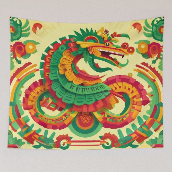 Item preview, Quetzalcoatl 12 designed and sold by AIfolklore.