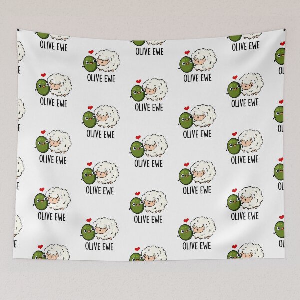 Item preview, live Ewe Funny Love Puns  designed and sold by punnybone.