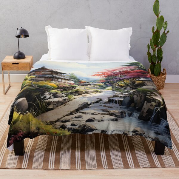 Item preview, Magome Juku Japan Landscape During the Edo Period designed and sold by solrevolver.