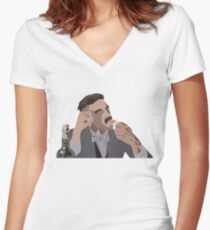 Arthur Shelby Fitted V-Neck T-Shirt