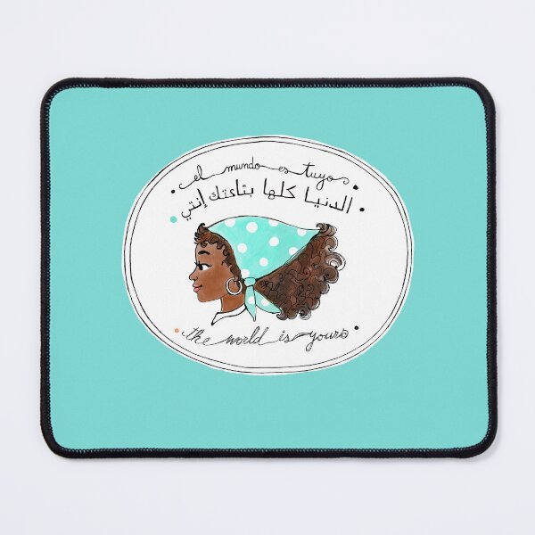 Item preview, The World Is Yours: Nana (turquoise) designed and sold by OlgaMundi.