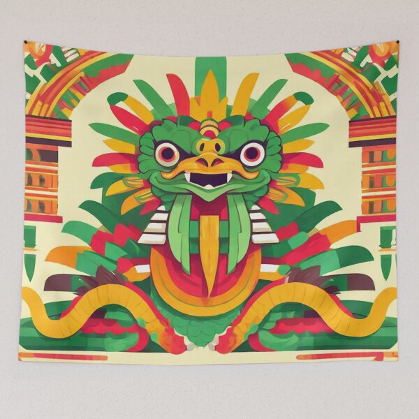 Item preview, Quetzalcoatl 13 designed and sold by AIfolklore.