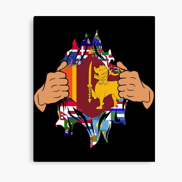 Sri Lanka Map Wall Art for Sale | Redbubble