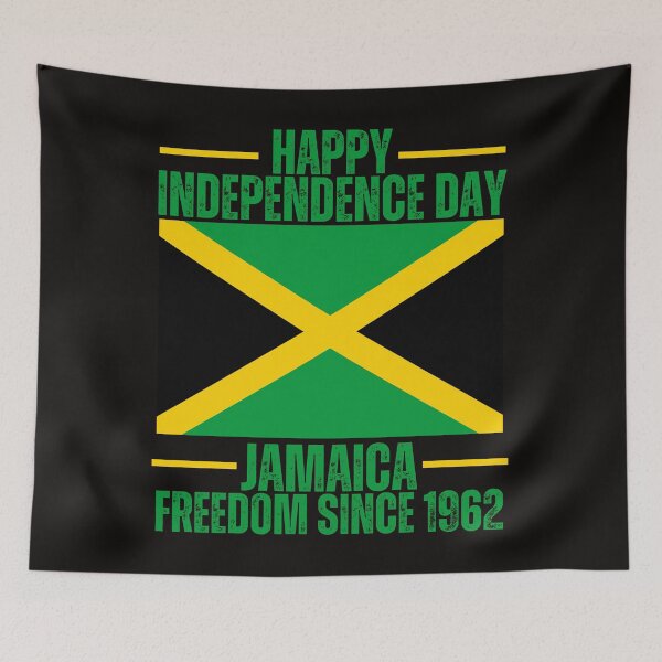 Item preview, Happy Independence Day Jamaica 1962 Proud Jamaican Flag Gift designed and sold by Sarah38.