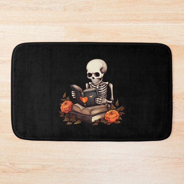 Item preview, Skeleton reading a book designed and sold by Mateusz Majcherek.