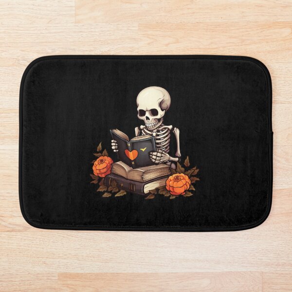 Item preview, Skeleton reading a book designed and sold by Mateusz Majcherek.