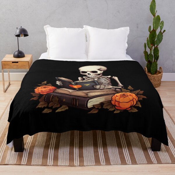 Item preview, Skeleton reading a book designed and sold by Mateusz Majcherek.