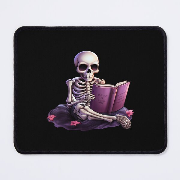 Item preview, Skeleton reading a book designed and sold by Mateusz Majcherek.